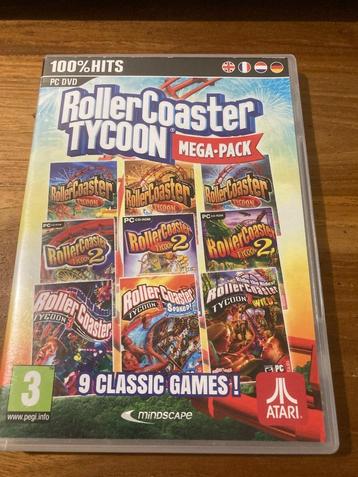 PC dvd Roller Coaster Tycoon Mega-Pack (9 Classic Games! / A beschikbaar voor biedingen