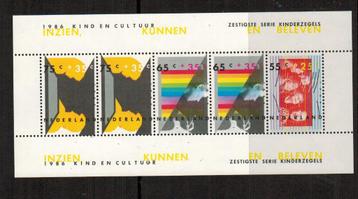 1366 Blok Kinderzegels 1986 Postfris beschikbaar voor biedingen