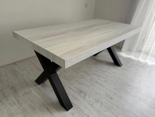 Eettafel, Huis en Inrichting, Tafels | Eettafels, Zo goed als nieuw, 50 tot 100 cm, Rechthoekig, Ophalen
