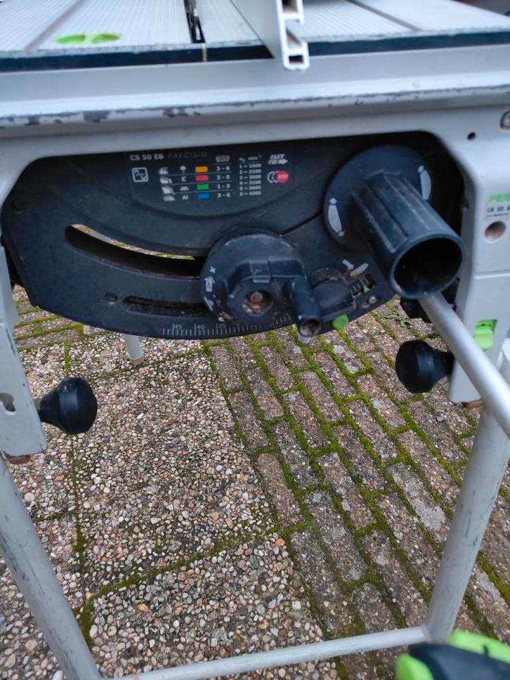 Festool Precisio CS 50 EB Zaagtafel, Doe-het-zelf en Verbouw, Gereedschap | Zaagmachines, Gebruikt, Cirkelzaag, 1200 watt of meer