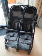 Deryan Rolo X2 duo buggy zwart, Kinderen en Baby's, Ophalen, Zo goed als nieuw, Overige merken, Verstelbare rugleuning