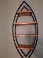 Wandrek met Houten Planken, Huis en Inrichting, Ophalen, Zo goed als nieuw