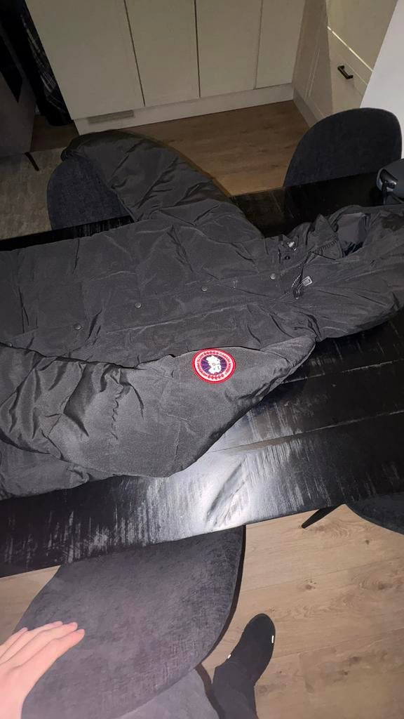 Canada Goose Jas - L, Kleding | Heren, Jassen | Winter, Ophalen, Zo goed als nieuw, Zwart
