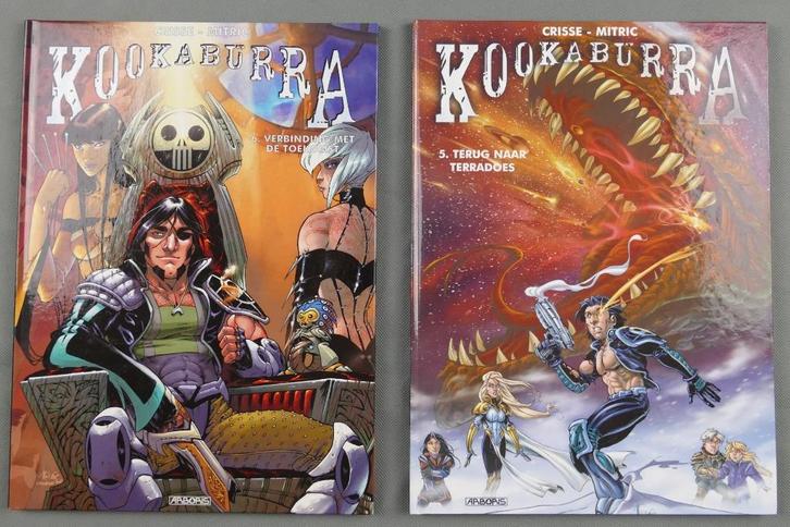 2 x Kookaburra, Boeken, Stripboeken, Zo goed als nieuw, Meerdere stripboeken, Verzenden