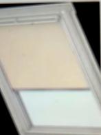 Rolgordjn voor Velux dakraam type GGL MK08, Huis en Inrichting, Stoffering | Gordijnen en Lamellen, Ophalen, Gebruikt, Beige, 50 tot 100 cm