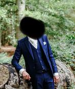 ROKA Driedelig trouwpak, kostuum maat 50 donkerblauw, Roka, Overige kleuren, Ophalen of Verzenden, Zo goed als nieuw