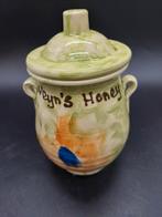 Weyn's Honey Honingpot met Deksel - Handbeschilderd, Antiek en Kunst, Antiek | Keramiek en Aardewerk, Ophalen of Verzenden