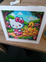 Diamond Painting hello kitty, Ophalen, Zo goed als nieuw, Knutselwerk