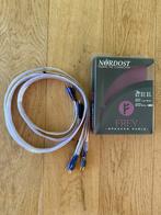 Nordost Frey luidsprekerkabels 2 x 1,5 meter, Ophalen of Verzenden, Gebruikt, Minder dan 2 meter, Luidsprekerkabel