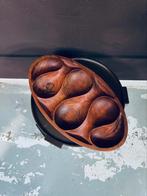 Serveerschaal teak Deens design jaren 60, Ophalen of Verzenden