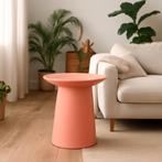 HK Living Earthenware bijzettafel Ø40 kleur Peach, Huis en Inrichting, Tafels | Bijzettafels, Ophalen, Minder dan 55 cm, Design