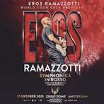 2 staanplaatsen voor Eros Ramazzotti Symphonica in rosso, Twee personen, Oktober