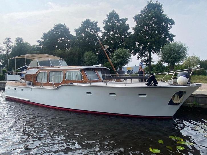 Super van Craft Bakdekker 14m (1965) - Klassieker!, Watersport en Boten, Motorboten en Motorjachten, Gebruikt, Staal, 12 meter of meer