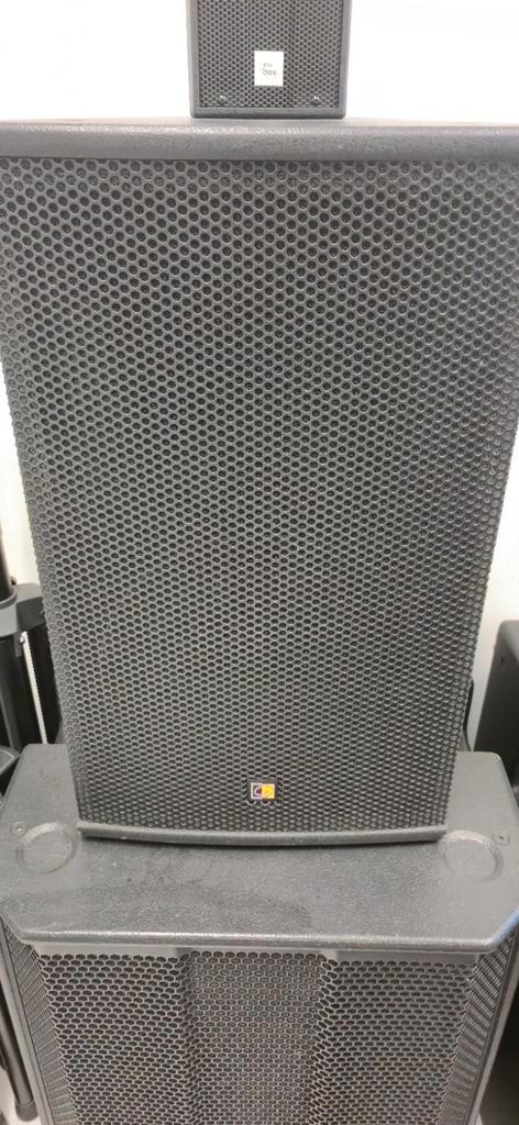 Audac PX112 MK2 Professionele Speakers (2 stuks), Audio, Tv en Foto, Luidsprekers, Gebruikt, Front, Rear of Stereo speakers, 120 watt of meer