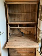 Houten bureau kast, Ophalen, Gebruikt