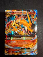 Mega Charizard EX - Zeldzame Pokémonkaart!, Ophalen of Verzenden, Zo goed als nieuw, Losse kaart, Foil