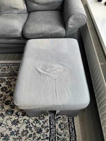 Ektorp bank van Ikea met hocker - afbeelding 6