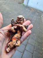 Vintage Engel met Viool Ornament kerststal kerstmis, Ophalen of Verzenden