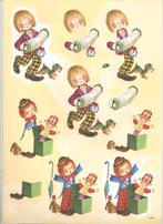 B25 clown duveltje doosje hondje harmonica knipvel, Ophalen of Verzenden, Nieuw, Kind, Knipvel