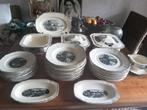12 persoons eetservies landschap societe ceramique, Antiek en Kunst, Antiek | Servies compleet, Ophalen