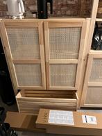 Nieuwe Ivar kast 50cm diep met deurtjes en wielen, Antiek en Kunst, Antiek | Meubels | Kasten, Ophalen