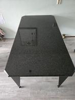 Mooi zwarte graniet tafel, Ophalen of Verzenden, Rechthoekig, 50 tot 100 cm, Minder dan 50 cm