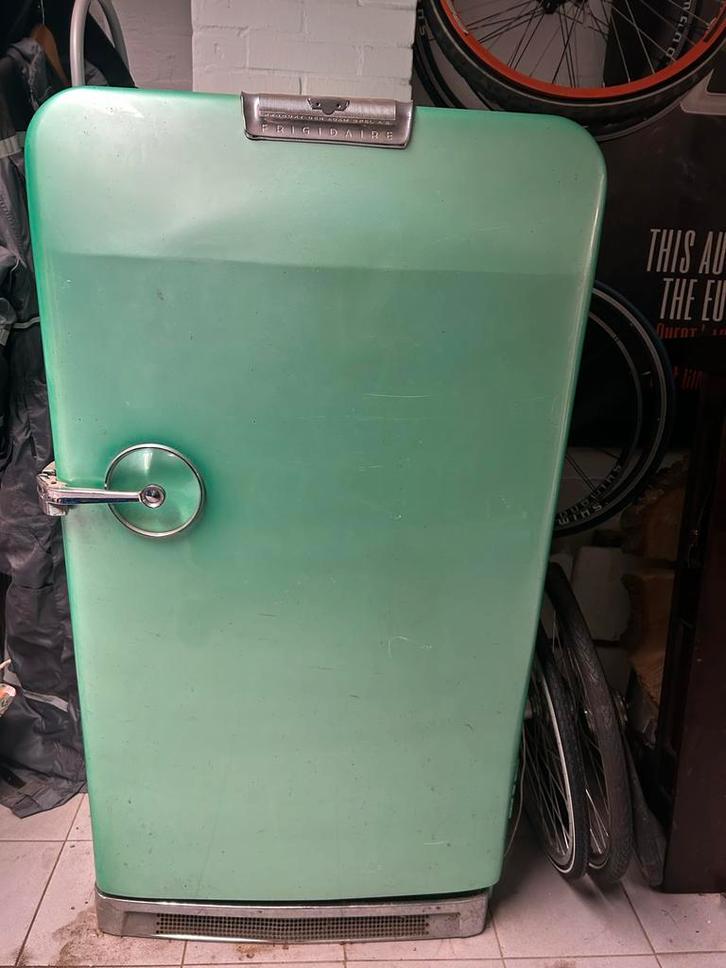 Retro Koelkast '60s - Eyecatcher!, Witgoed en Apparatuur, Koelkasten en IJskasten, Gebruikt, Met vriesvak, 150 tot 200 liter, 160 cm of meer