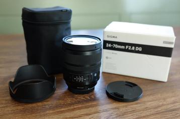 Sigma 24-70mm F/2.8 DG OS HSM Art Canon EF beschikbaar voor biedingen