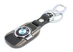 BMW Sleutelhanger | Leer, Metaal | Karabijnsluiting | BMW, Ophalen of Verzenden, Nieuw, Merk