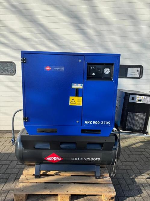 Nieuwe Airpress APZ900 -270 geluid gedempte compressor ., Doe-het-zelf en Verbouw, Compressors, Nieuw, 10 bar of meer, 100 liter of meer