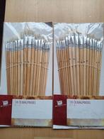 3 Sets penselen + 2x Ölmalpinsel - Nieuw, Hobby en Vrije tijd, Schilderen, Ophalen of Verzenden, Nieuw, Penseel of Kwast