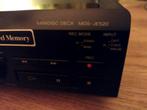 Sony Minidisc Deck MDS-JE520  ATRAC 4.5 izgst+Remote RM-D10E, Ophalen of Verzenden, Minidisc-recorder