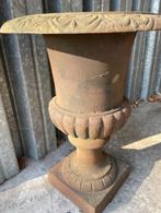 Gietijzeren vaas, Tuin en Terras, Ophalen, Gebruikt