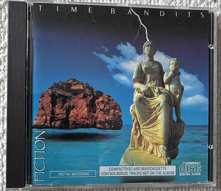 TIME BANDITS, Fiction, CD plus 3 Bonustracks, Cd's en Dvd's, Cd's | Pop, Zo goed als nieuw, 1980 tot 2000, Verzenden