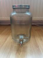 Glazen Drankdispenser – 5 Liter – Met Kraantje en Deksel, Ophalen of Verzenden