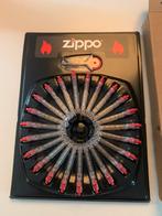 Display Zippo vuursteentjes compleet in doos 24 stuks gevuld, Ophalen of Verzenden, Aansteker