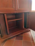 TV kast met draaiplateau, Ophalen, 100 tot 150 cm, Teakhout, Zo goed als nieuw