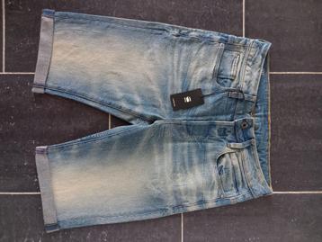 G-star Raw korte broek blue denim 3301 maat 28 gloednieuw!!! beschikbaar voor biedingen