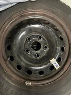 Winterset 5x100 195/65/15 met stalen velgen, Ophalen, Gebruikt, 15 inch, Banden en Velgen