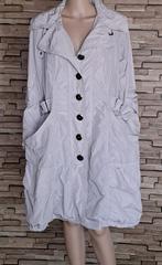 CREENSTONE Chique Zandkleurige Zomerjas, maat 42, Kleding | Dames, Jassen | Zomer, Verzenden, Beige, Creenstone, Maat 42/44 (L)