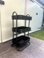 staand rek met bakken voor boeken, planten, etc, Ophalen, Gebruikt