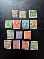 Geallieerde bezetting, 14 stuks, met plakker, Postzegels en Munten, Postzegels | Europa | Duitsland, Ophalen of Verzenden, Overige periodes