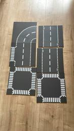 Wegplaten lego 6 stuks, Kinderen en Baby's, Speelgoed | Racebanen, Gebruikt, Ophalen of Verzenden, Onderdelen