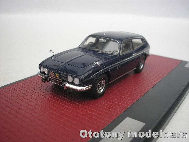 Reliant Scimitar SE5a 1971 - 1976 Blauw 1/43 Matrix, Hobby en Vrije tijd, Modelauto's | 1:43, Nieuw, Auto, Overige merken, Ophalen of Verzenden