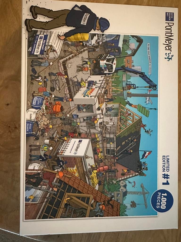 Puzzel pontmeyer 1000 stukjes, Ophalen of Verzenden, 500 t/m 1500 stukjes, Zo goed als nieuw