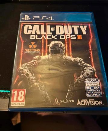 Tekoop playstion 4 spel Call of duty black ops 3 beschikbaar voor biedingen
