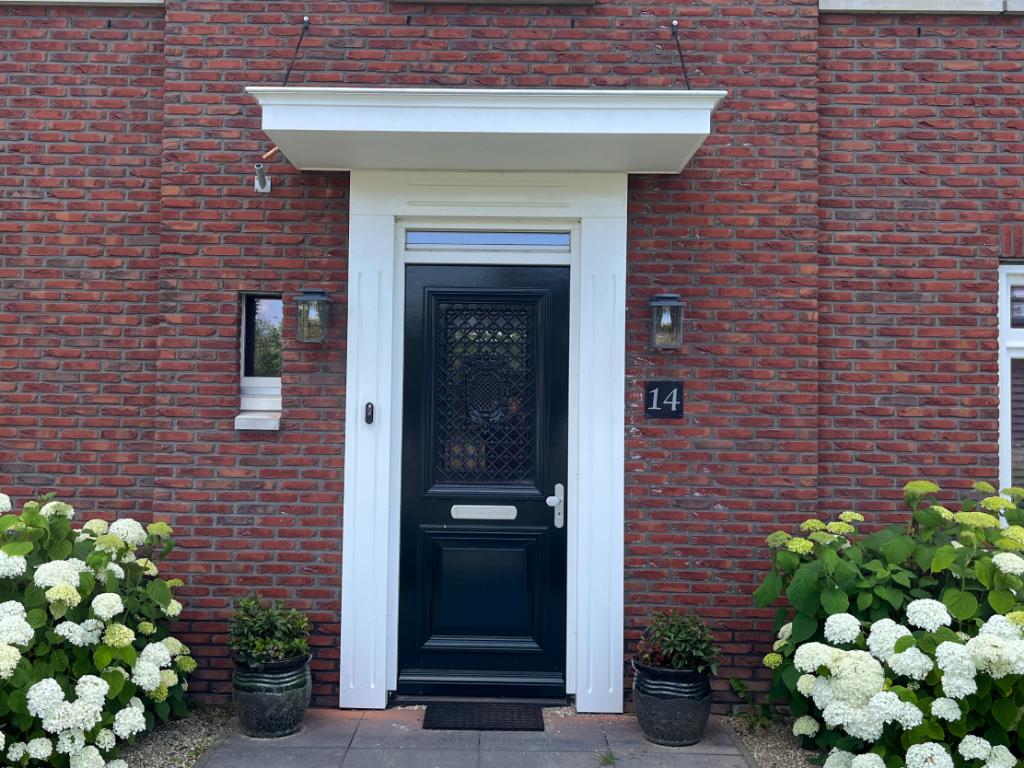 Voordeurluifel op maat, luifel afdak nieuw deurluifel, Huis en Inrichting, Overige Huis en Inrichting, Nieuw, Ophalen