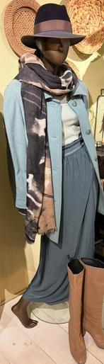 Vintage wollen jas mint 38, Ophalen of Verzenden, Zo goed als nieuw, Maat 38/40 (M), Groen