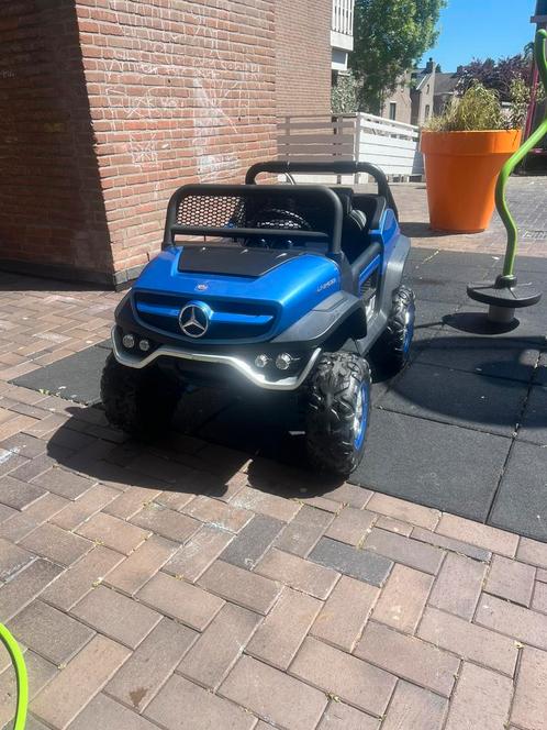 Mercedes benz unimog elektrische kinderauto, Kinderen en Baby's, Speelgoed | Buiten | Accuvoertuigen, Gebruikt, Ophalen of Verzenden