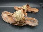 Antieke Noord-Afrikaanse lederen slippers/ sandalen, Ophalen of Verzenden